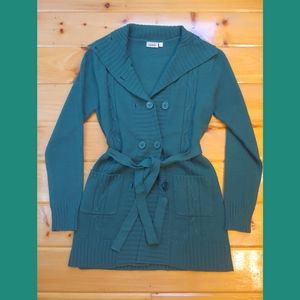 Teal Arizona Jean Long Sweater